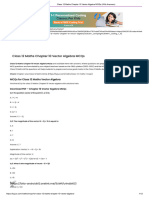 Class 12 Maths Chapter 10 Vector Algebra MCQs (With Answers)