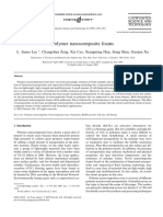 Polymer Nanocomposite Foams