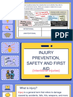 HEALTH Injury Prevention Safety and First Aid