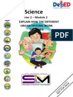 Science6 q2 Mod2of6 Explainhowthedifferentorgansystemsworktogether v2