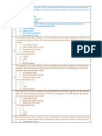 Exam On Article-3-Trade Payment Methods-Features of DC