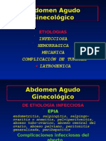 Abdomen Agudo Ginecológico