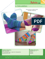 Chaussettes Tricotees Instructions de Base