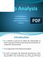 Unit 3b Ratio Analysis