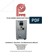 FX Desiccant Dryer Manual