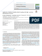 Application of Habitat Suitability Model Coupling With High Precision Hydrodynamic Processes