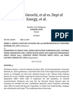 3 - Romeo P. Gerochi, Et Al vs. Dept of Energy, Et Al.