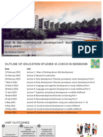 Unit 7 - Social-Emotional Development During Middle Childhood and Early Adolescence