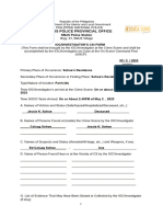 CSI Form 6 IOC Investigator S CSI Form 123