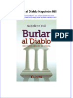 Read Online Textbook Burlar Al Diablo Napoleon Hill 3 Ebook All Chapter PDF