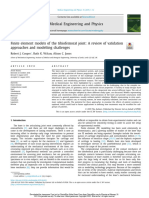 Finite Element Models of The Tibiofemoral Joint - A Review of Validation Approaches and Modelling Challenges