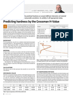 Predicting Hardness by The Grossman H-Value HOT SEAT