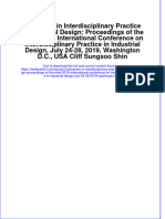 Download pdf Advances In Interdisciplinary Practice In Industrial Design Proceedings Of The Ahfe 2019 International Conference On Interdisciplinary Practice In Industrial Design July 24 28 2019 Washington D C ebook full chapter 