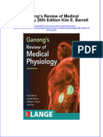 Textbook Ganongs Review of Medical Physiology 26Th Edition Kim E Barrett Ebook All Chapter PDF