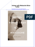 PDF Moral Psychology With Nietzsche Brian Leiter Ebook Full Chapter