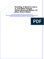 PDF Myths of Branding A Brand Is Just A Logo and Other Popular Misconceptions Business Myths 1St Edition Simon Bailey Ebook Full Chapter