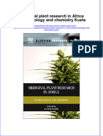PDF Medicinal Plant Research in Africa Pharmacology and Chemistry Kuete Ebook Full Chapter