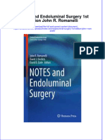 Textbook Notes and Endoluminal Surgery 1St Edition John R Romanelli Ebook All Chapter PDF