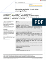 Laryngoscope Investig Oto - 2021 - Zhang - Multitime Point Pepsin Testing Can Double The Rate of The Diagnosis of