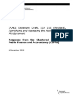 06 11 18 CIPFA Response To IAASB On ISA 315 Risks of Misstatement0