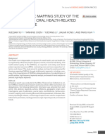 A Bibliometric Mapping Study of The Literature On Oral Health-Related Quality of Life