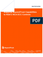 Mapping BeyondTrust Capabilities To KSA's NCA ECC