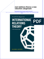 (Download PDF) International Relations Theory A New Introduction Jorgensen Online Ebook All Chapter PDF