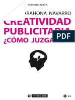 Creatividad Publicitaria, ¿Cómo Juzgarla by Barahona Navarro, Nuria