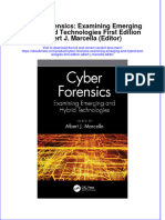 Cyber Forensics Examining Emerging and Hybrid Technologies First Edition Albert J Marcella Editor Online Ebook Texxtbook Full Chapter PDF