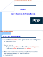 1 - Introduction To Simulation