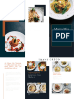 Restaurant Brochure Template