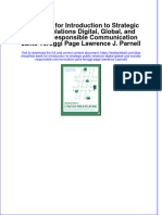 PDF Test Bank For Introduction To Strategic Public Relations Digital Global and Socially Responsible Communication Janis Teruggi Page Lawrence J Parnell Online Ebook Full Chapter