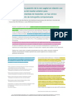 Articulo Perio - Clasificacion Sagital KAN