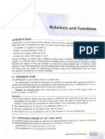 Relation and Functions, Ex-1