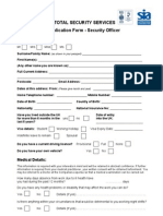 TSS 30 - Application Form - SO