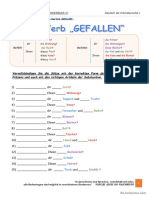 A1 - Das Verb GEFALLEN - Übung 001