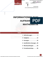 Informationen Zum Aufnahmetest Mathematik Studienkolleg Hochschule