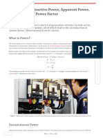 Active Power, Reactive Power, Apparent Power, and The Role of Power Factor - Technical Articles