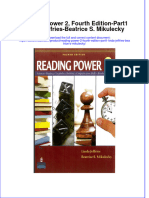 Reading Power 2 Fourth Edition Part1 Linda Jeffries Beatrice S Mikulecky Full Chapter PDF