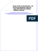 Remote Sensing of The Environment An Earth Resource Perspective 2Nd Ed Pearson New International Edition Edition Jensen Full Chapter PDF