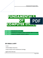 Fundamentals of Computer Ethics