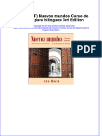 (Ebook PDF) (Ebook PDF) Nuevos Mundos Curso de Espanol para Bilingues 3rd Edition All Chapter