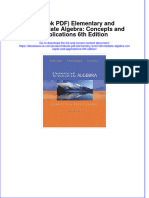 Full Download PDF of (Ebook PDF) Elementary and Intermediate Algebra: Concepts and Applications 6th Edition All Chapter