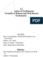 Registration of Trademarks