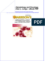 (Ebook PDF) Harrison's Hematology and Oncology 3rd Edition Dan L. Longo - Ebook PDF All Chapter