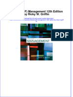 (Ebook PDF) (Ebook PDF) Management 12th Edition by Ricky W. Griffin All Chapter