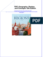 Full Download PDF of (Ebook PDF) Geography: Realms, Regions, and Concepts 18th Edition All Chapter