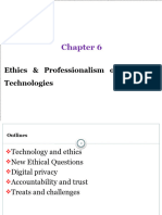 Chapter 6 - Ethics and Professionalism of ET