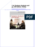 Full Download PDF of Test Bank For Systems Analysis and Design, 9th Edition: Shelly All Chapter