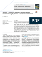 Groundwater For Sustainable Development: Saeideh Samani